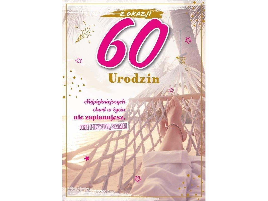 Geburtstagskarte 60