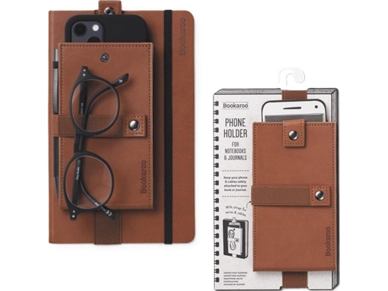 Bookaroo Phone Holder Brąz Uchwyt Na Smartfon