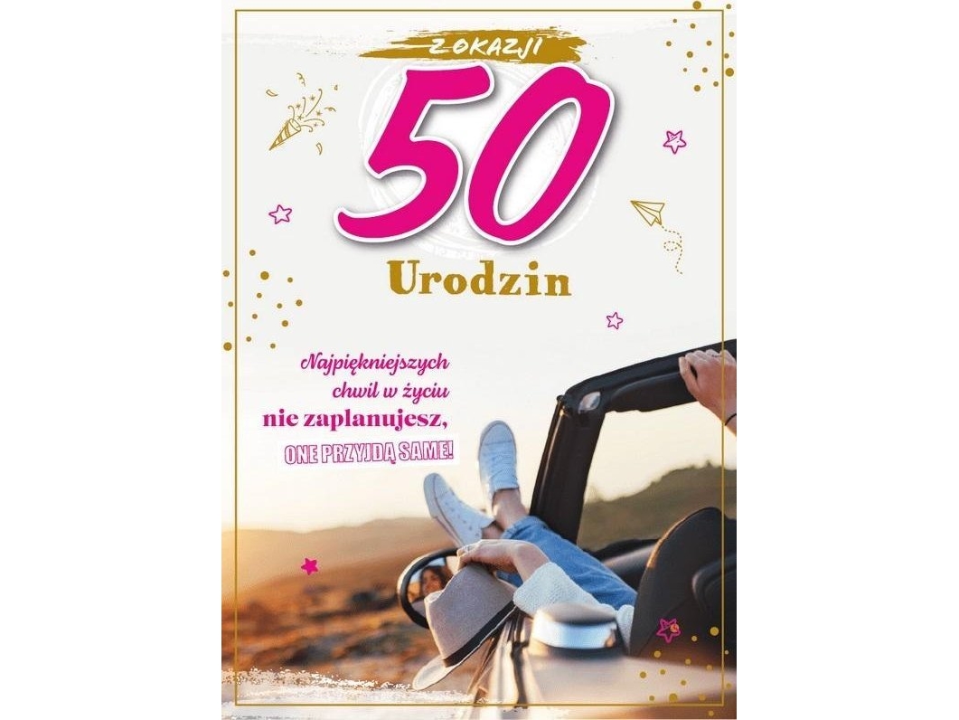 Geburtstagskarte 50