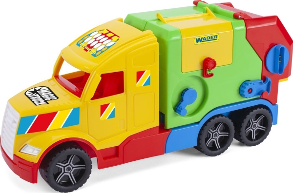 Wader Magic Truck Basic Śmieciarka Kontener Wader 36331