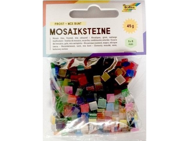 Frostede Småsten 5X5mm 45G