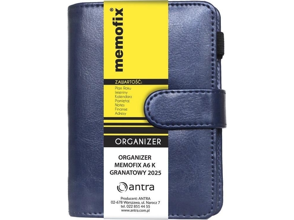Memofix Organizer A6 K Marineblau