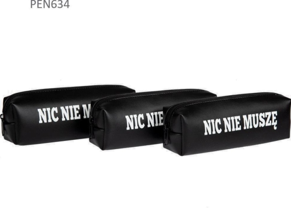 One-Compartment Pencil Case I Don't Need Anything