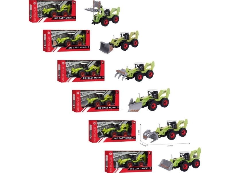 Trifox Metal Construction Vehicle 6 Modeller