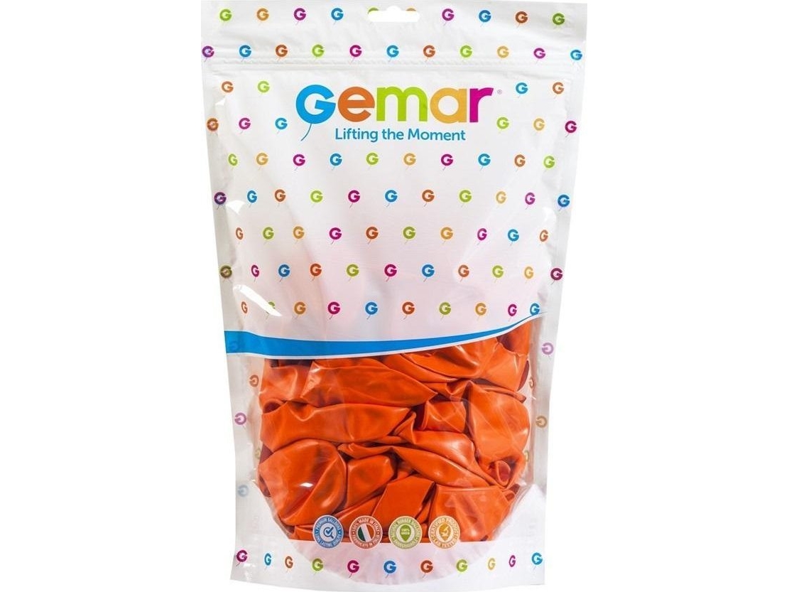 Luftballons Pastell Orange 50Stk