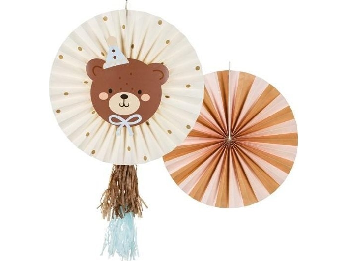 Dekorative Rosetten Teddybär 30-35Cm 2Stk
