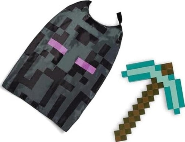 Minecraft pickaxe set, cape storlek uni. | N - A | GameStuff