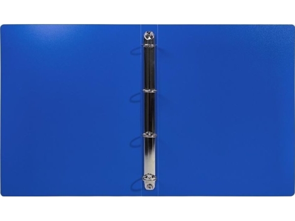 A4 PP 3cm 4R ringbind blå