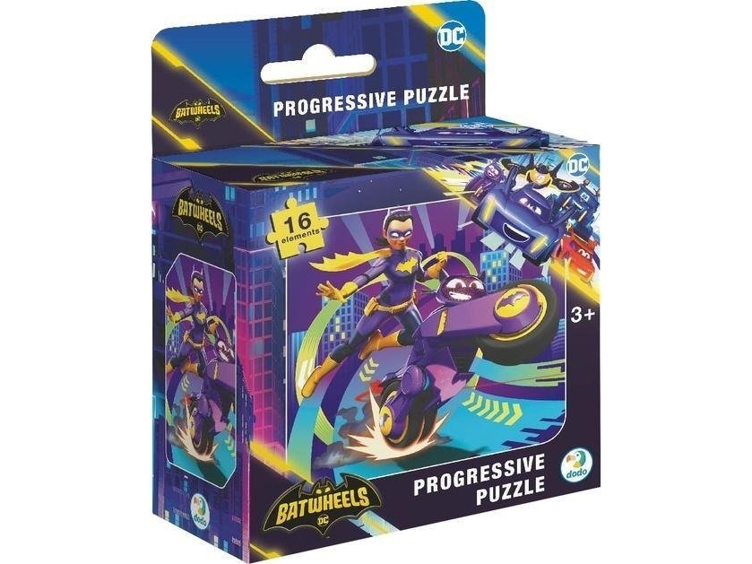 Puzzle 16 Batwheels, Motorrad Batgirl Bibi