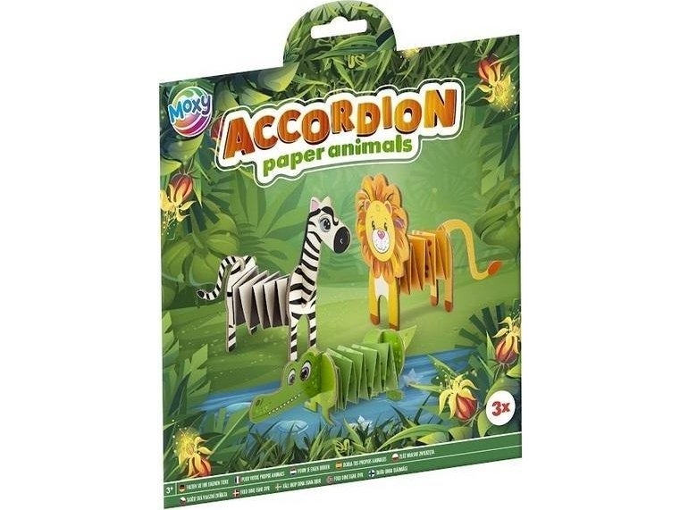 Safari-Papier-Tier-Faltset