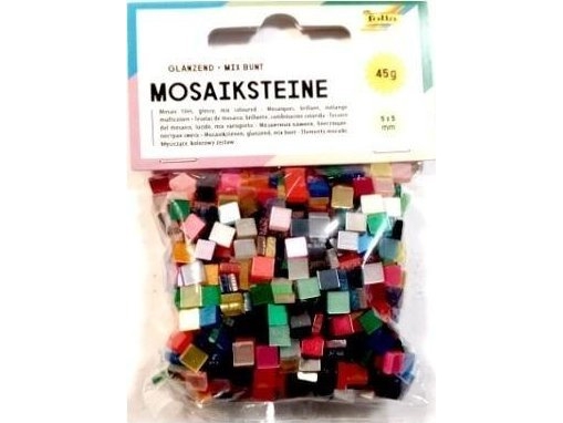 Glitrende sten 5x5 mm 700 stk