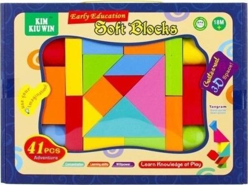 Vaahtomuovipalikat 41kpl