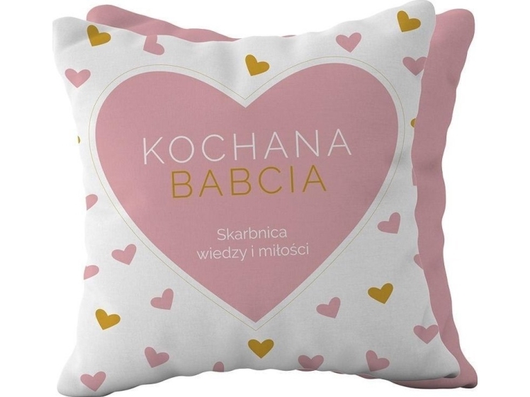 Gift Pillow With The Inscription Dear Grandma
