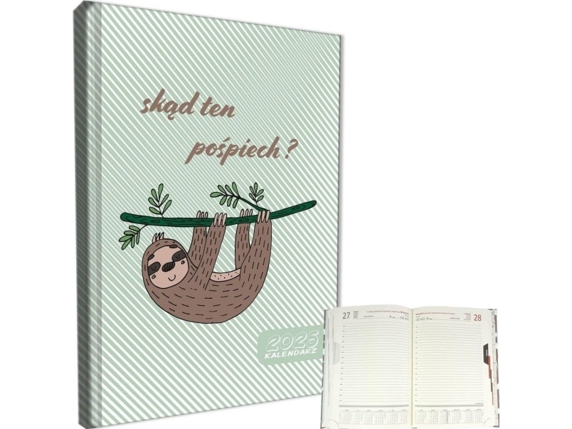 Kalender 2025 A5 Daglig Sb/nd Separat Dovendyr