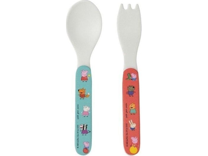 Bestickset för barn 2 delar Gris Peppa | N - A | GameStuff