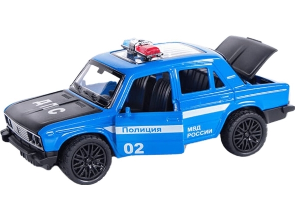 Trifox METAL POLICE AUTO LIGHT SOUND 1 st | Leksaker - Bilar och andra fordon - Akutbilar | GameStuff