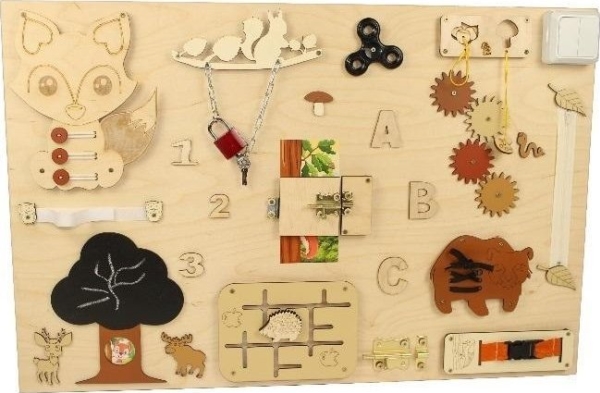 Large Forest Manipulative Board