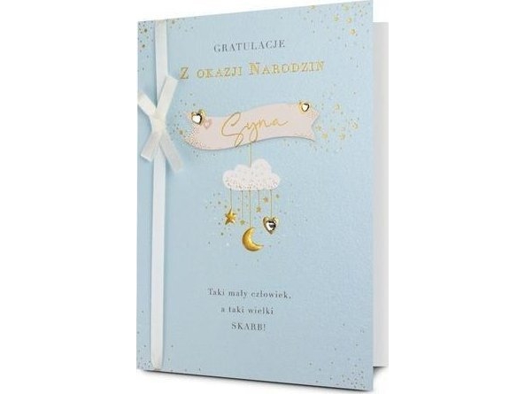 Carnet B6 Geburt Eines Sohnes