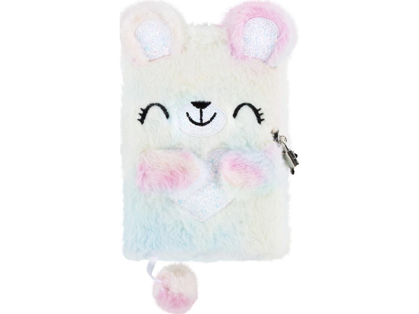 Teddy Bear Plush Diary With Padlock Derform