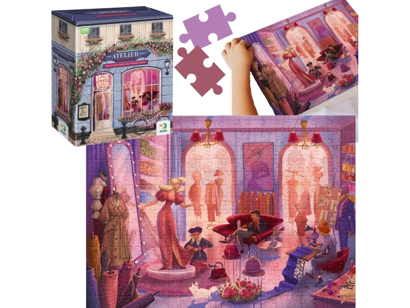 Dodo Puzzle "Atelier" 300 Teile Puzzle Für Kinder Und Erwachsene