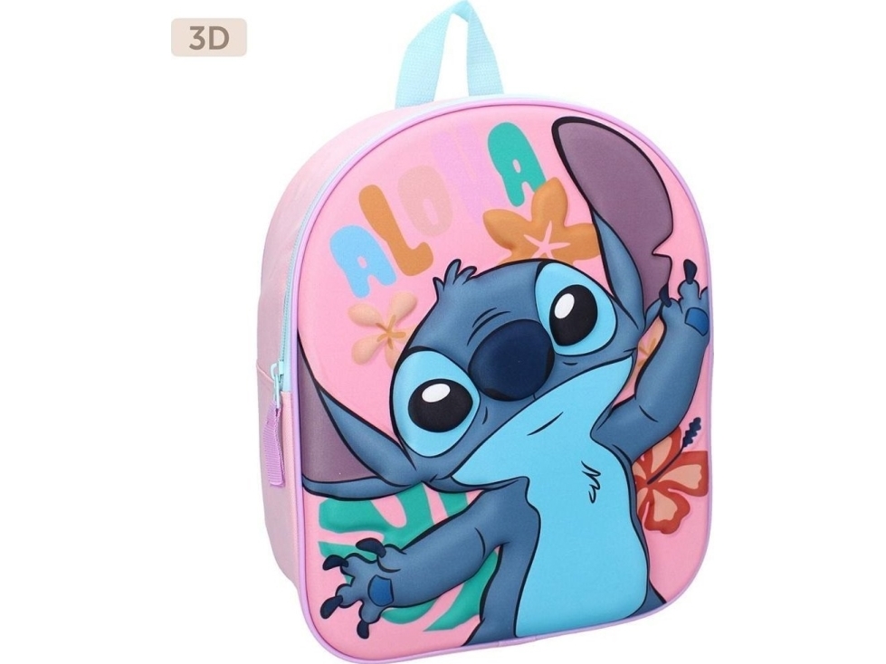 3d Stitch Aloha Rygsæk Til Børneværelset