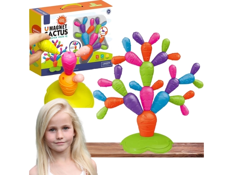 Magnetic blocks XXL cactus 31el