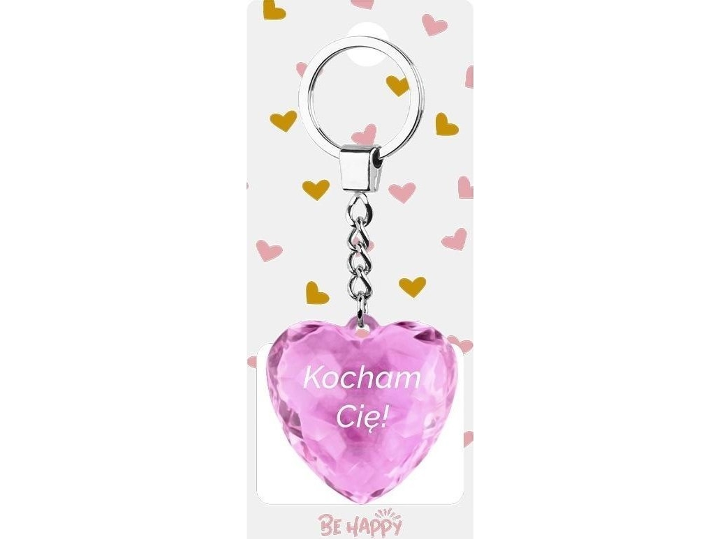 Gave charm med teksten I love you!