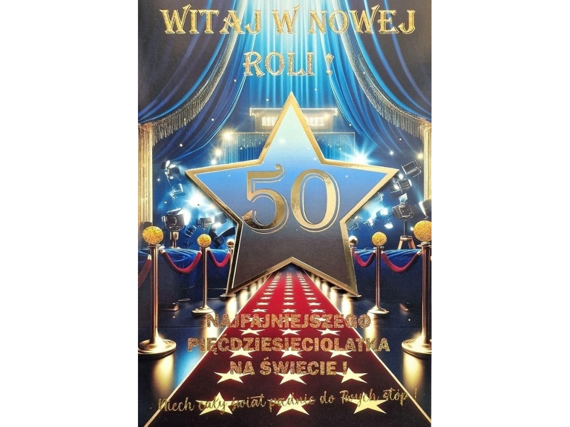 50 4K Birthday Card | Skola & Hobby - Festdekorera - Presentinslagning | GameStuff