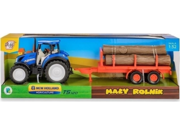 New Holland T5 Tractor With Transport Trailer