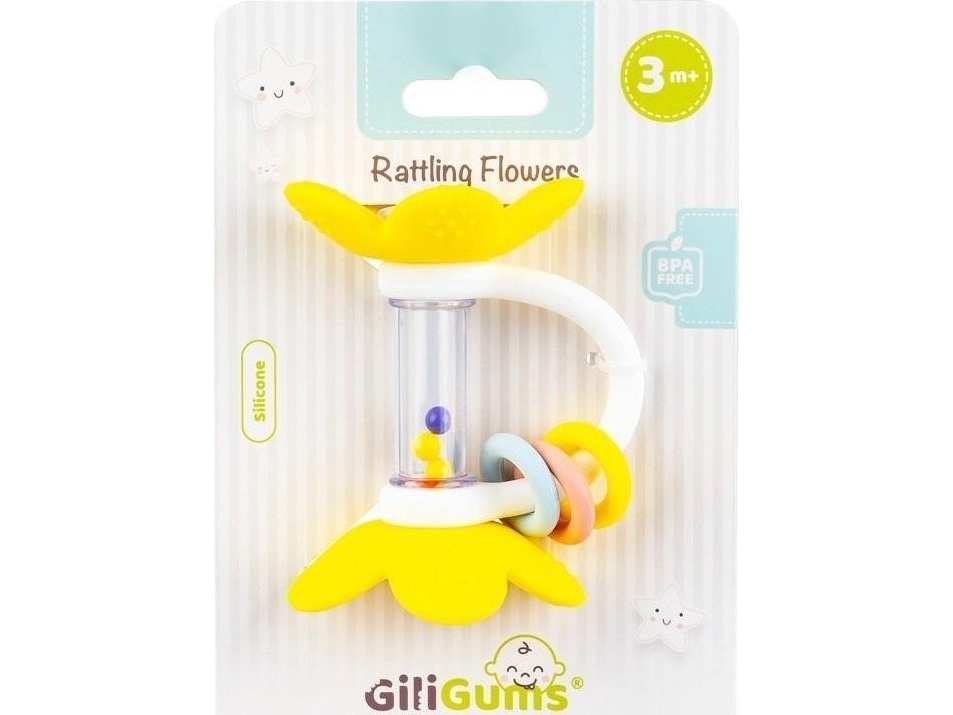 Gul blomster-rangle