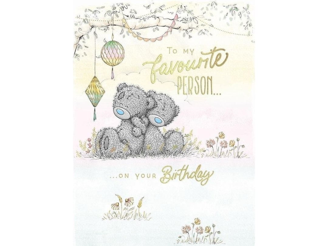 Birthday Card Favourite Person