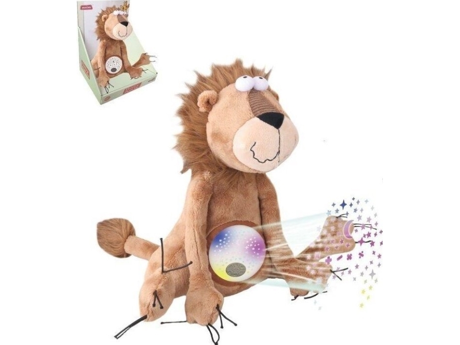 Lion cuddly toy with projector | Leksaker - För dom minsta - Musik | GameStuff
