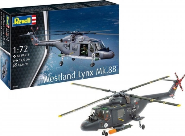Plastikmodell Westland Lynx Hubschrauber Mk.88A 1/72