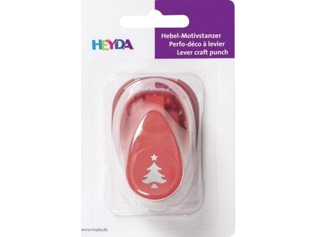 Dekorative Stanze Mittel 17Mm Weihnachtsbaum Mit Stern