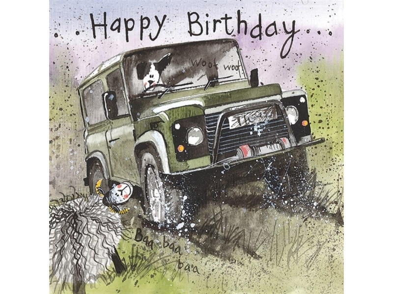 Gratulationskort Födelsedag AC106 Off-road | Bordssättning - Bar & vin - Menykort | GameStuff