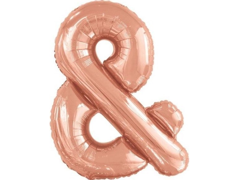 Folieballongs- skylt & rose gold 71x86 cm | Leksaker - Hot just nu - Julkalender med leksaker | GameStuff