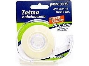 Dalpo kontortape med skærer 19 mm x 33 m