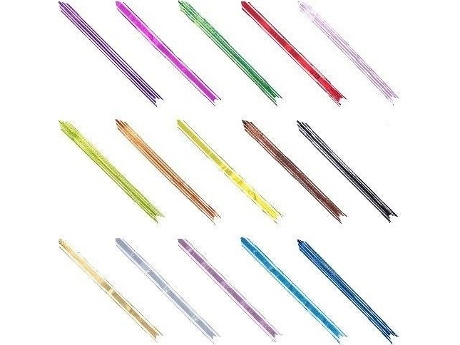 Ribbon Pull-Off 3Cm Mix 12 Farver (10Stk) Rozette