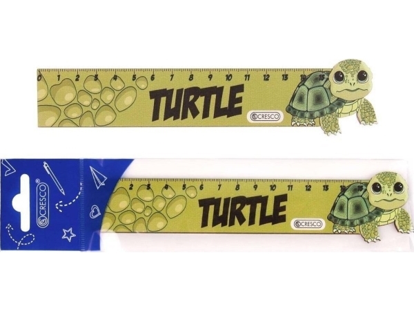 Trälinjal Sköldpadda | Skola & Hobby - Solida färger - Färgkritonger tillbehör | GameStuff