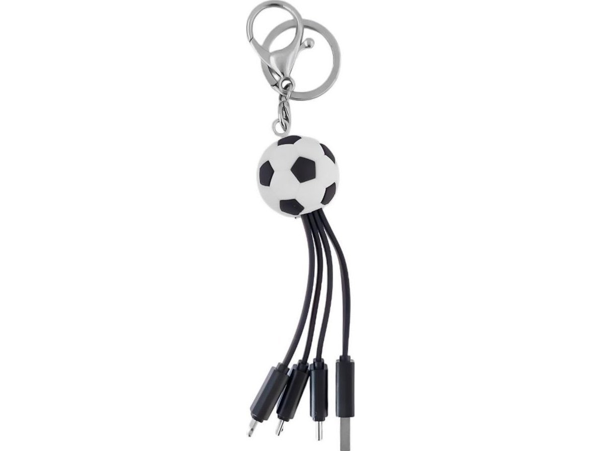 Schlüsselanhänger Mit Ladekabel Ball 3In1