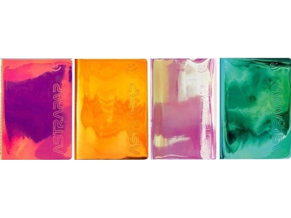 Notebook A5/60K Grid Holographic 1Pc Astra