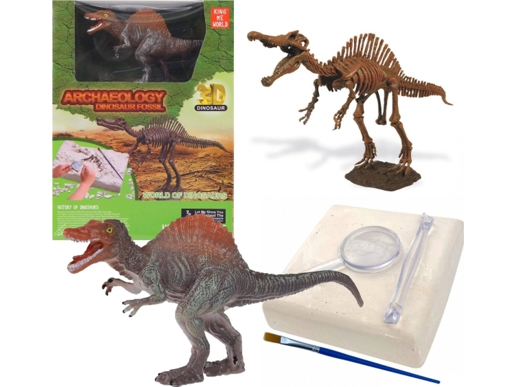 Trifox Paleontologist Dinosaur Figure