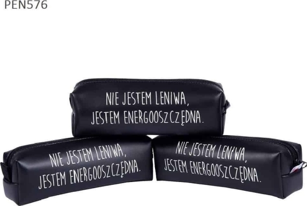 One Compartment Pencil Case I Am Not Lazy....