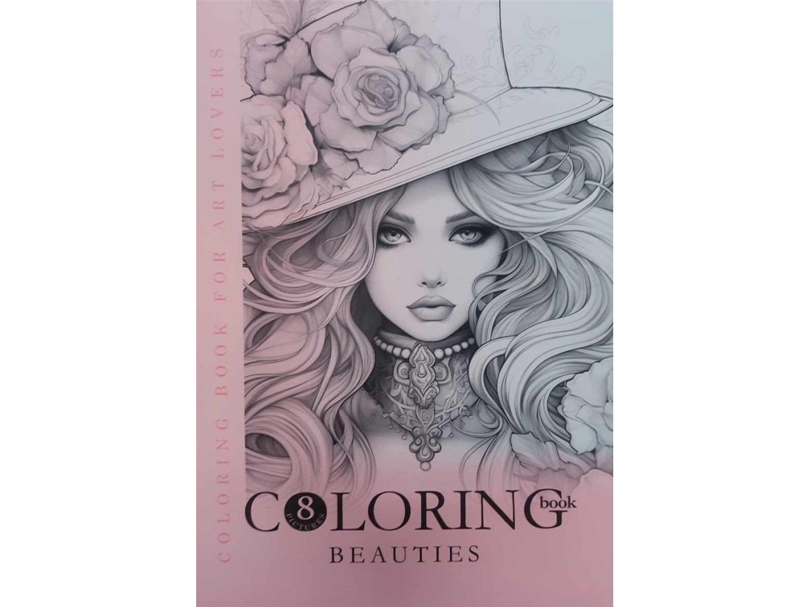 Kreativ malebog A4 hat FRESH