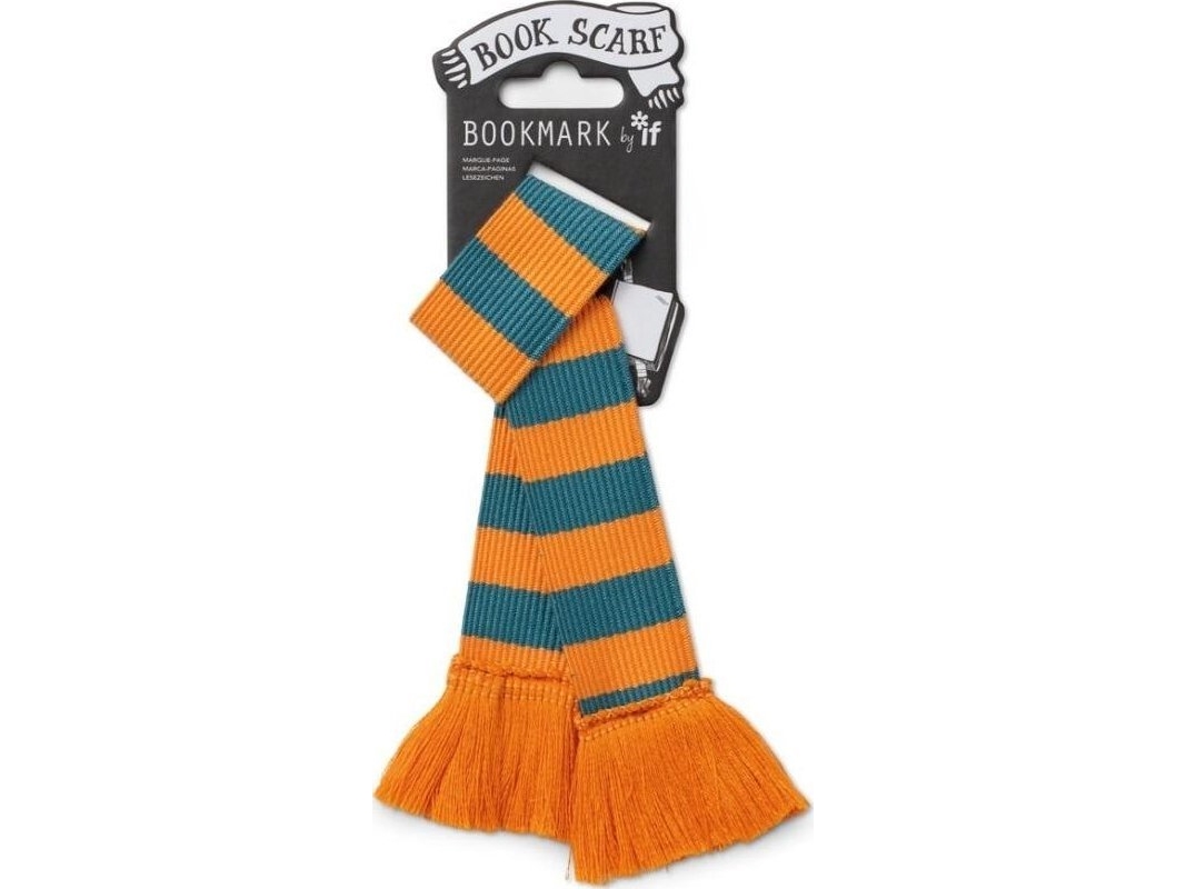 Scarf - Tab Orange If