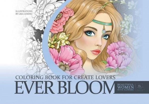 Kreativ malebog A4 blå FRESH |