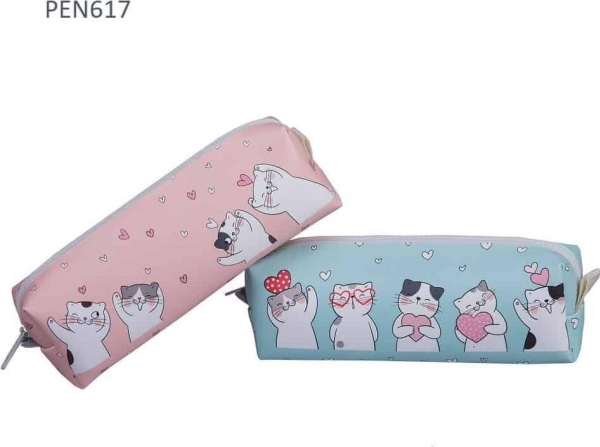 Ein-Fach-Mäppchen Katzen