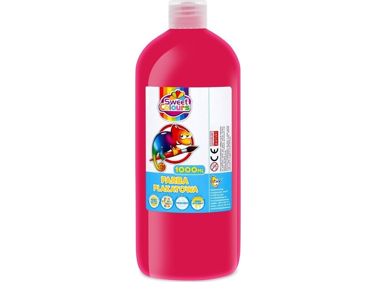 Rubinrote Plakatfarbe 1000Ml