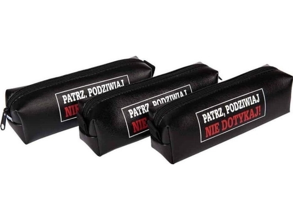 One Compartment Pencil Case Look Admire Don't Touch