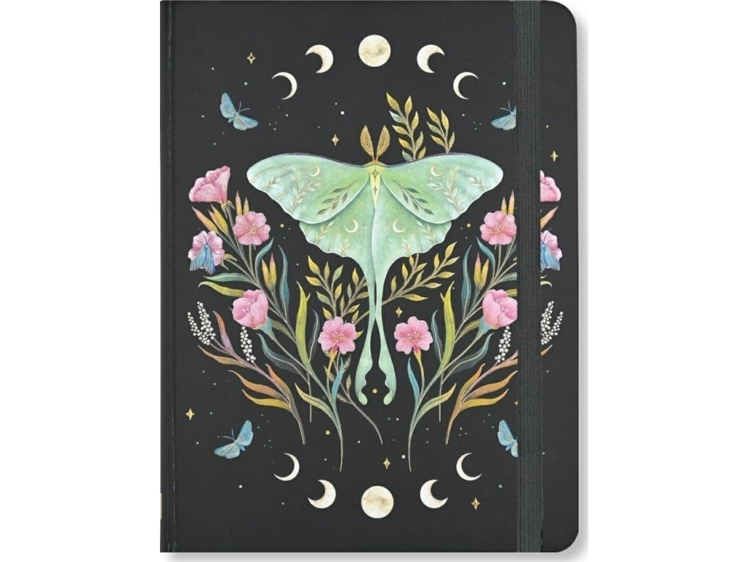 Lunar Moth Midi Notizbuch |